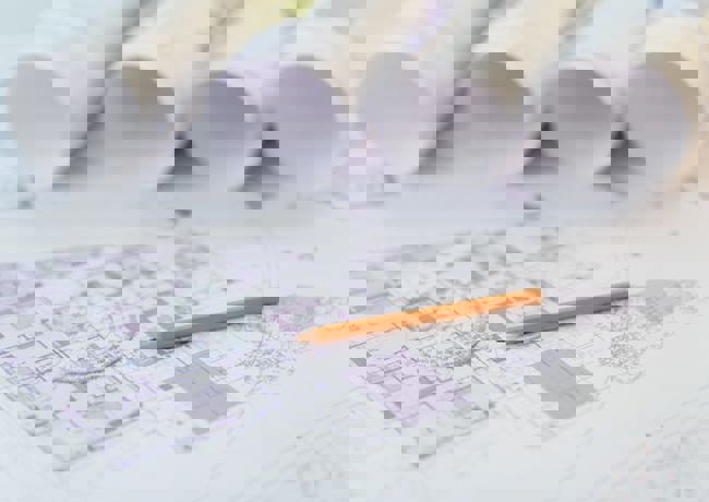 Arbeidstegninger lages